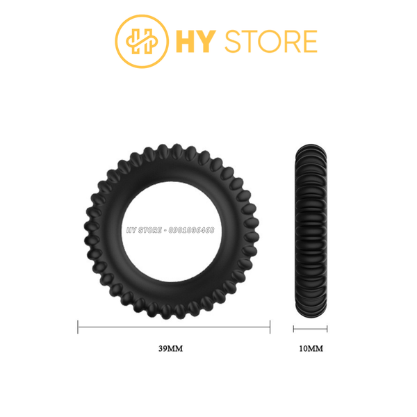 Vòng đeo TITAN Cock Ring Silicone Co Giãn, Hỗ trợ Tăng Cường Sinh Lý Nam, Kéo Dài Thời Gian (Set 3 cái)