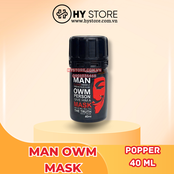 Popper MAN OWN MASK (BLACK) - 40ml