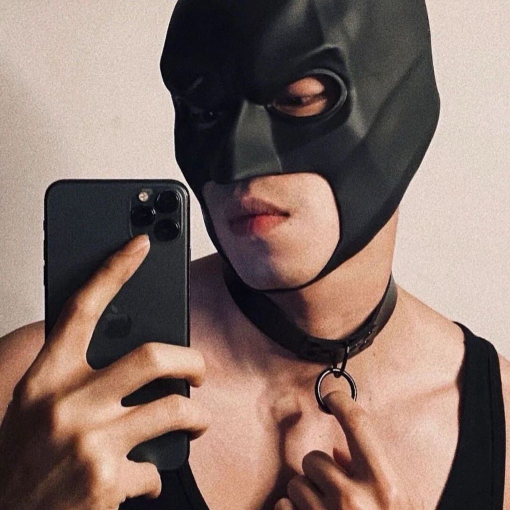 Mặt nạ cosplay hình Batman, Nam tính.