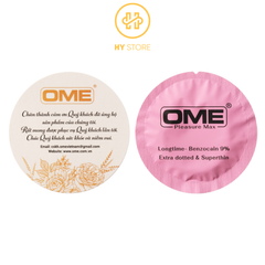 Bao cao su SO-4 IN 1 LONGSHOCK, hương bạc hà, thêm 9% chất kéo dài thời gian - Hộp 3 cái