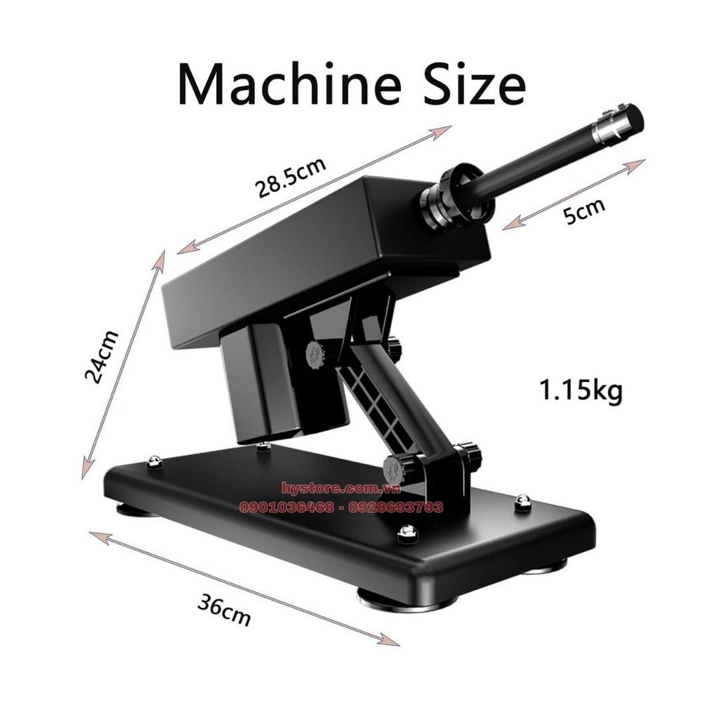 [FUCK MACHINE] - Máy làm tình tự động thế hệ mới, sử dụng điều khiển từ xa tiện lợi