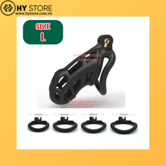 [Bản 2.0 - Vòng cong] Khoá dương vật 3D Cobra