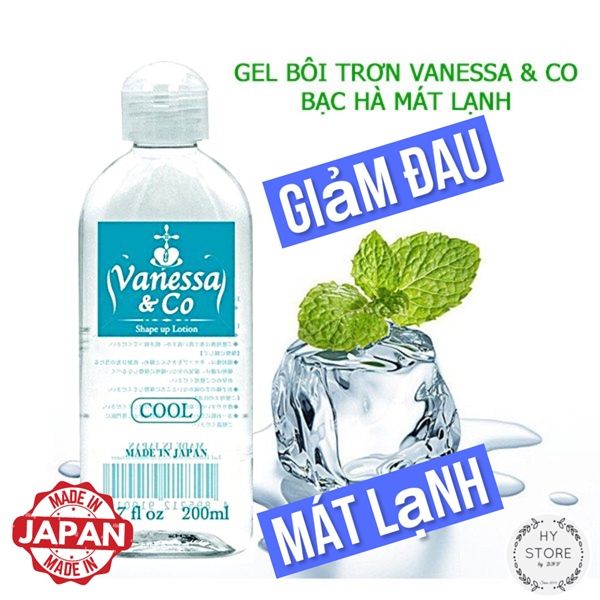 Gel bôi trơn Vanessa Cool