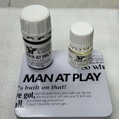 Set combo Popper MAN AT PLAY phiên bản cao cấp - 60ml