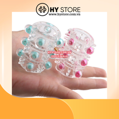 Đôn Silicone Có Gai Và Bi, Giúp Tăng Kích Thước - Khoái Cảm