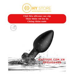 Anal plug rung 10 chế độ có điều khiển từ xa nhỏ gọn