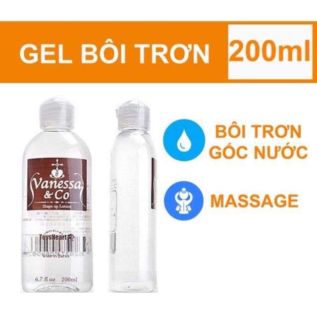 Gel bôi trơn Vanessa