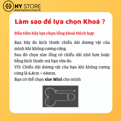 [Bản 1.0 - Vòng phẳng] Khoá dương vật Corba 3D cao cấp