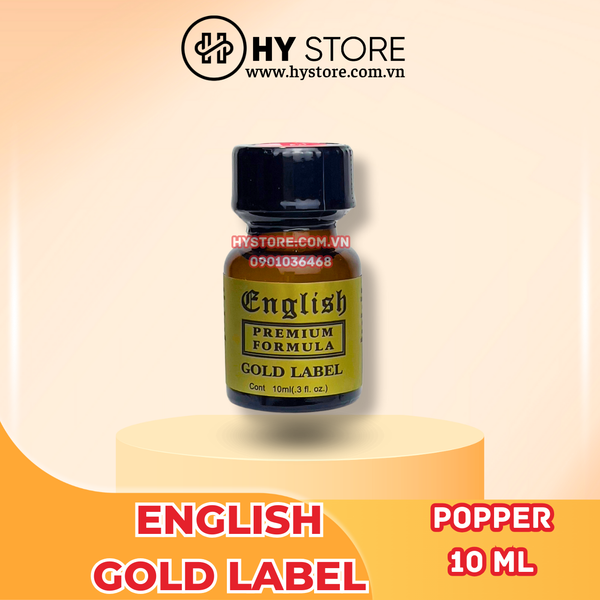 Popper English Gold Label - 10ml