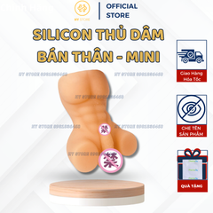 Dụng cụ thủ dâm Nam - Silicone nguyên khối mini khỏa thân