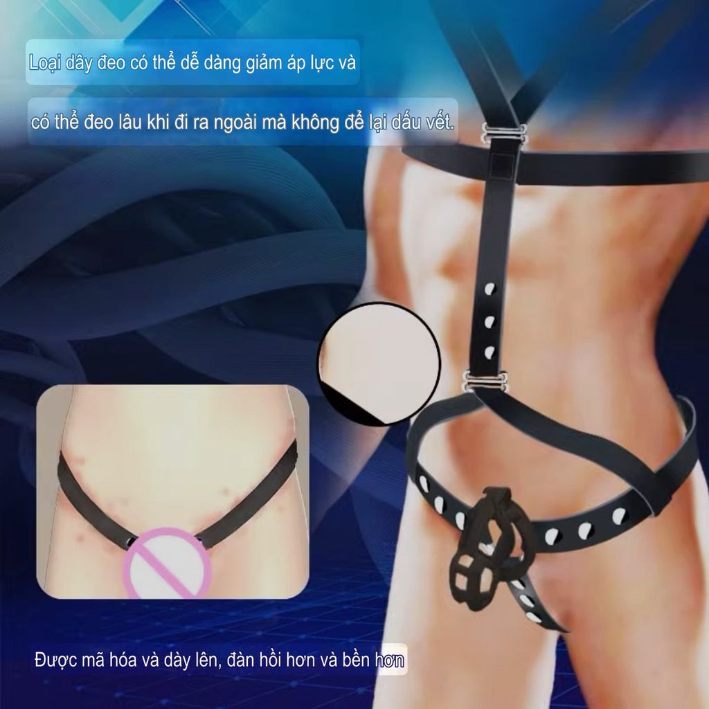 Set đai đeo khoá cao cấp, sexy