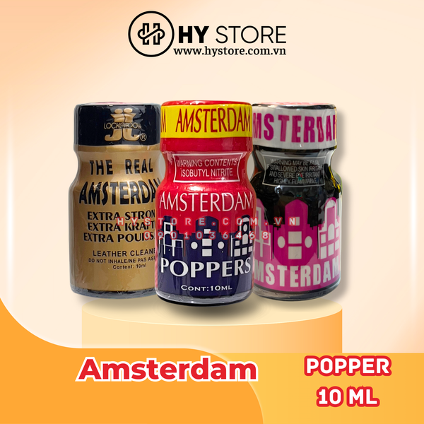 Popper AMSTERDAM (NHIỀU MẪU) - 10ml