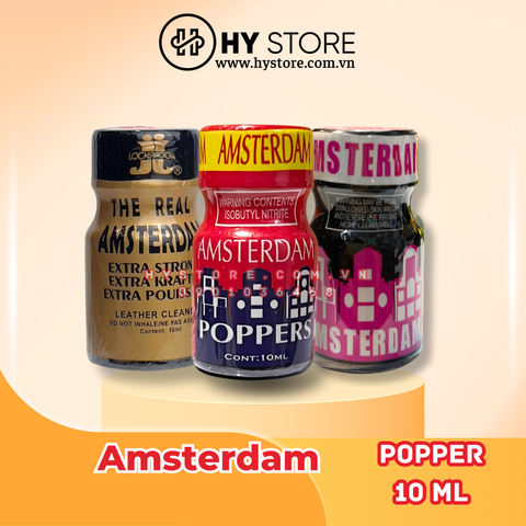 Popper AMSTERDAM (NHIỀU MẪU) - 10ml