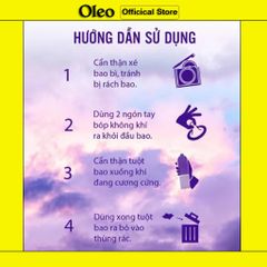 Bao cao su Oleo 0.05 màu xanh - The Mát