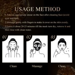 OEDO Mặt nạ vàng Loại Bỏ Mụn Đầu Đen Làm Sạch Sâu Kiểm Soát Dầu Dưỡng Da Hiệu Quả se khít lỗ chân chăm sóc da 40g