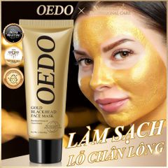 OEDO Mặt nạ vàng Loại Bỏ Mụn Đầu Đen Làm Sạch Sâu Kiểm Soát Dầu Dưỡng Da Hiệu Quả se khít lỗ chân chăm sóc da 40g