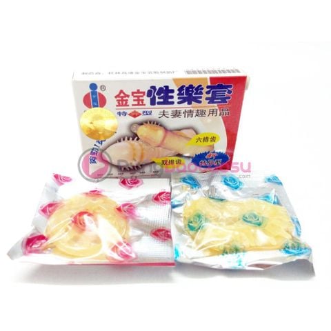 Bao cao su có gai Gold Bao