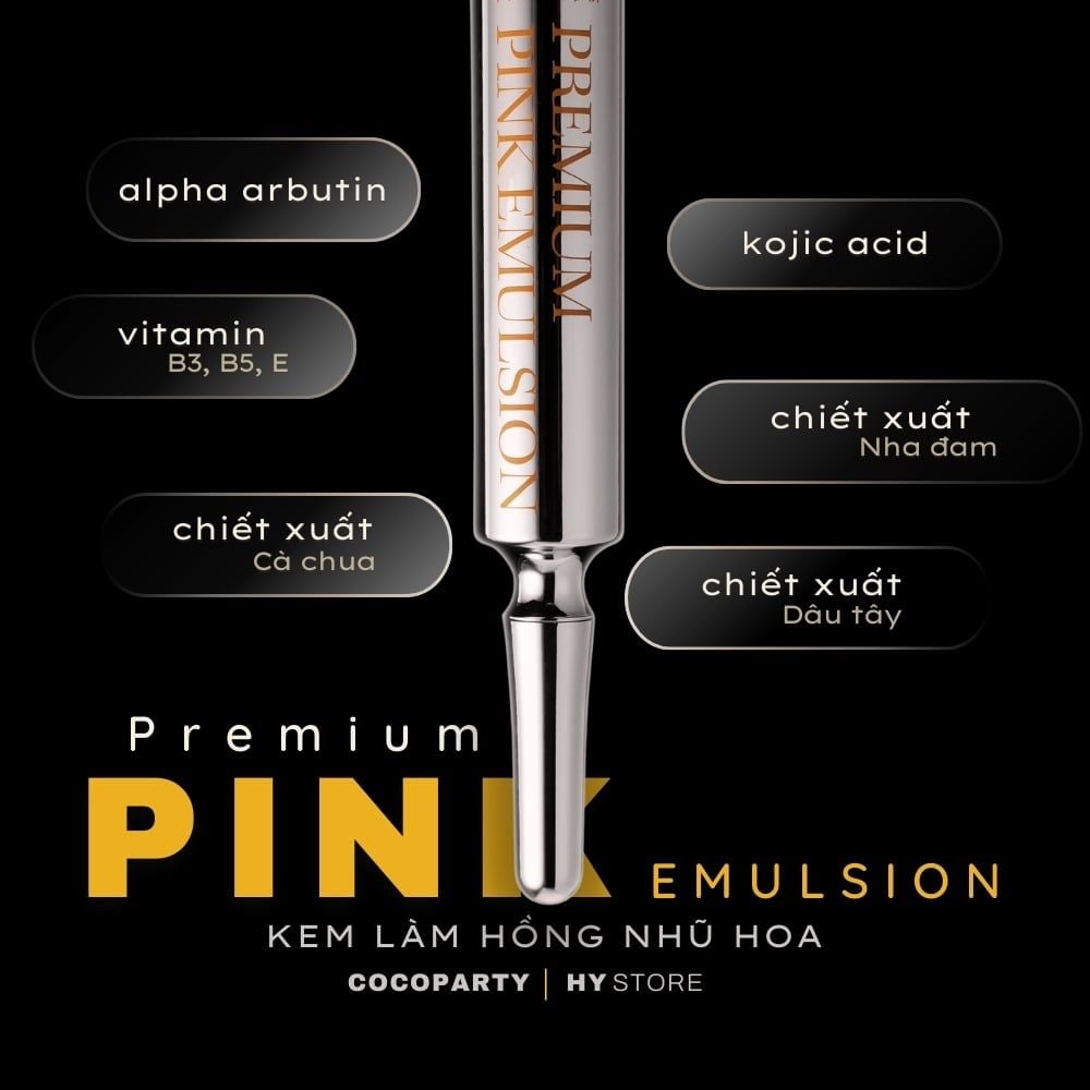 Kem Làm Hồng Nhũ Hoa COCOPARTY Cho Nam – Hiệu Quả Nhanh, An Toàn