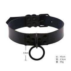 [Full đen, 2 vòng] Vòng đeo cổ chocker, cosplay, hóa trang