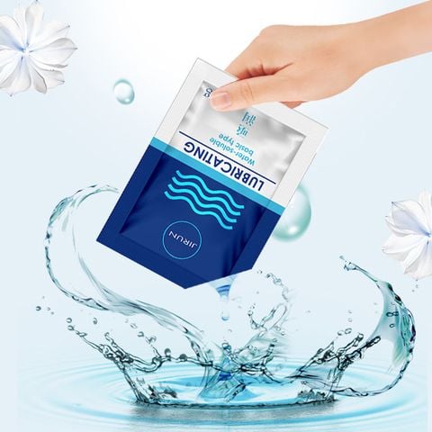 Gel bôi trơn chính hãng, gốc nước JINRUN - dạng gói 8g tiện lợi