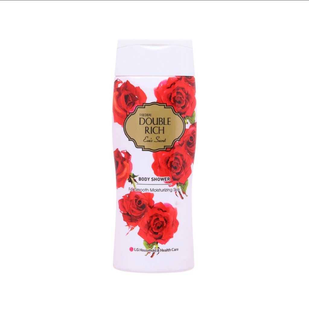 Sữa tắm cân bằng độ ẩm hương Hoa Hồng, Double Rich chai 200g