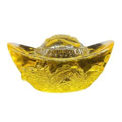 Thỏi vàng trang trí bằng thuỷ tinh, nhiều kích thước.