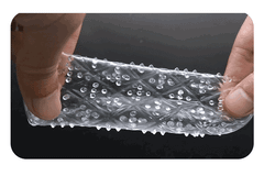 Bao cao su silicon trong suốt PINSE, có thể tái sử dụng, giúp tăng cảm giác và đôn kích thước