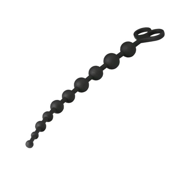 Plug chuỗi hạt silicone, massage kích thích hậu môn