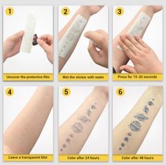 Hình xăm dán 15 ngày,lâu trôi, không thấp nước.