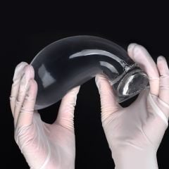 Plug silicone trứng rồng trong suốt, dùng chơi fisting