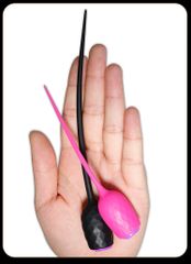 Que Sounding silicone có rung, kích thích niệu đạo - tặng kèm pin dự phòng