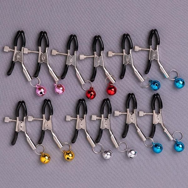 Kẹp vú/Kẹp đầu ti có lục lạc