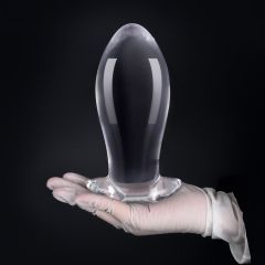 Plug silicone trứng rồng trong suốt, dùng chơi fisting