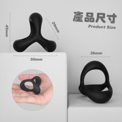 Vòng đeo dương vật bằng silicone, hỗ trợ cương lâu và lâu ra