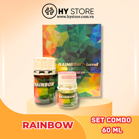 Set combo popper cao cấp RAINBOW - 60ml