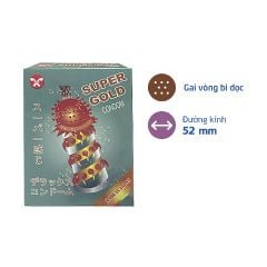 Bao cao su có gai Super Gold