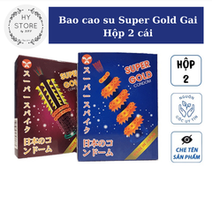 Bao cao su có gai Super Gold