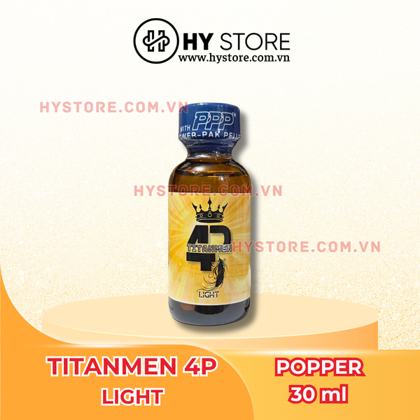 Popper Titanmen 4P - (Light)  - 30ml