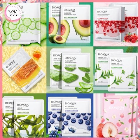 Mặt nạ giấy cấp ẩm cho da, hàng nội địa Trung, giao ngẫu nhiên.
