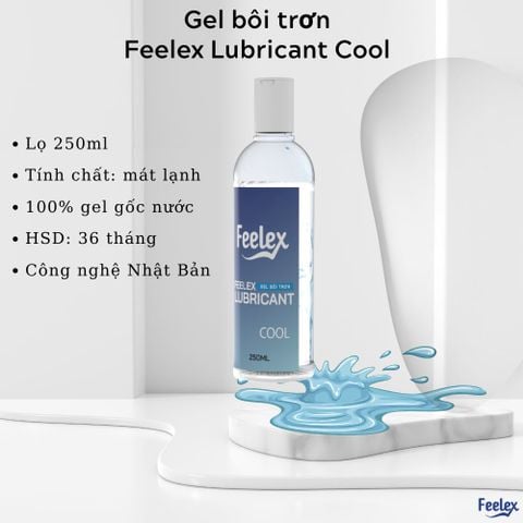 Gel bôi trơn Feelex, hàng chính hãng 250ml