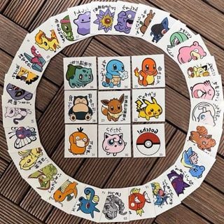 Hình xăm dán 15 ngày,lâu trôi, không thấp nước.