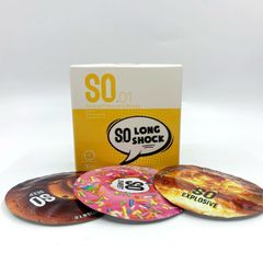 Bao cao su SO-LONG SHOCK siêu mõng, kéo dài, hương nhân sâm - Hộp 03 cái