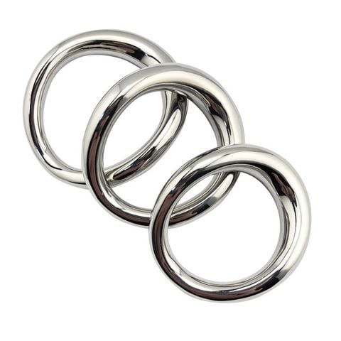 Vòng đeo dương vật, inox cong bản lớn xịn 12mm.