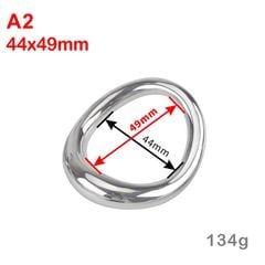 Vòng đeo dương vật, inox cong bản lớn xịn 12mm.