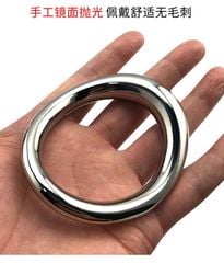 Vòng đeo dương vật, inox cong bản lớn xịn 12mm.