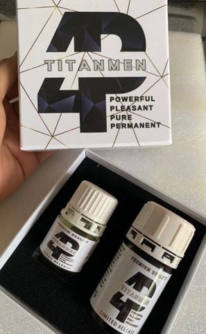 Set combo Popper Titanmen 4P - 60ml