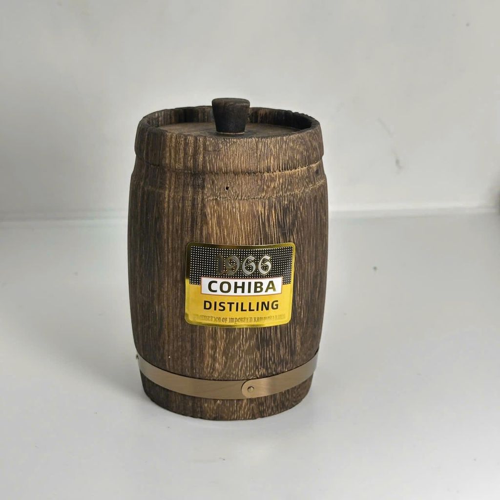 Popper thùng gỗ cao cấp 1966 COHIBA
