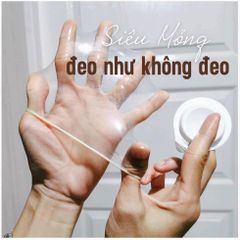 Bao cao su OLO siêu mõng 0.01 màu đỏ truyền nhiệt hộp 10 cái