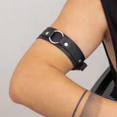 [Set 2 cái] Vòng đeo bắp tay - Dây da, bảng lớn