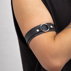 [Set 2 cái] Vòng đeo bắp tay - Dây da, bảng lớn